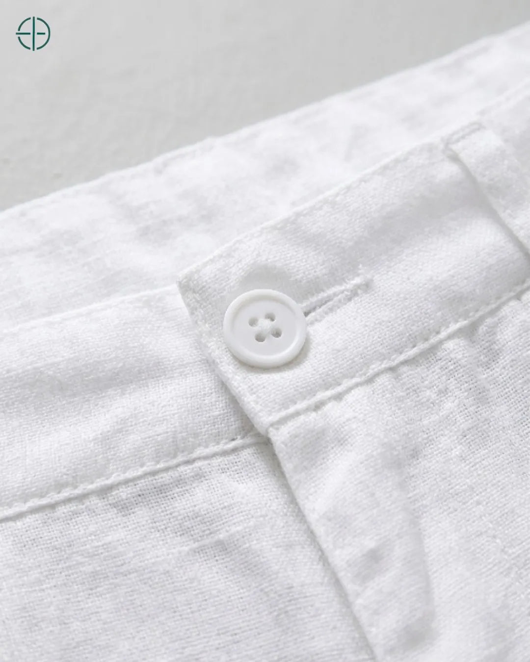 Bermuda 100% Linho Belga Masculina | Rest Money™