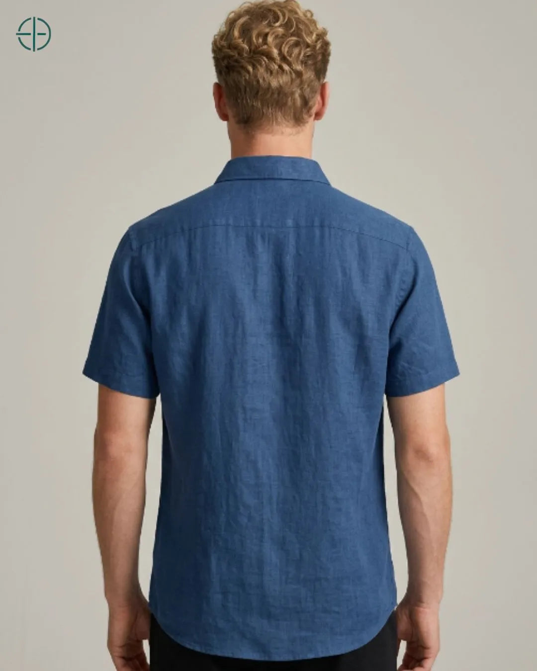 Camisa 100% Linho Belga Manga Curta | Rest Money™