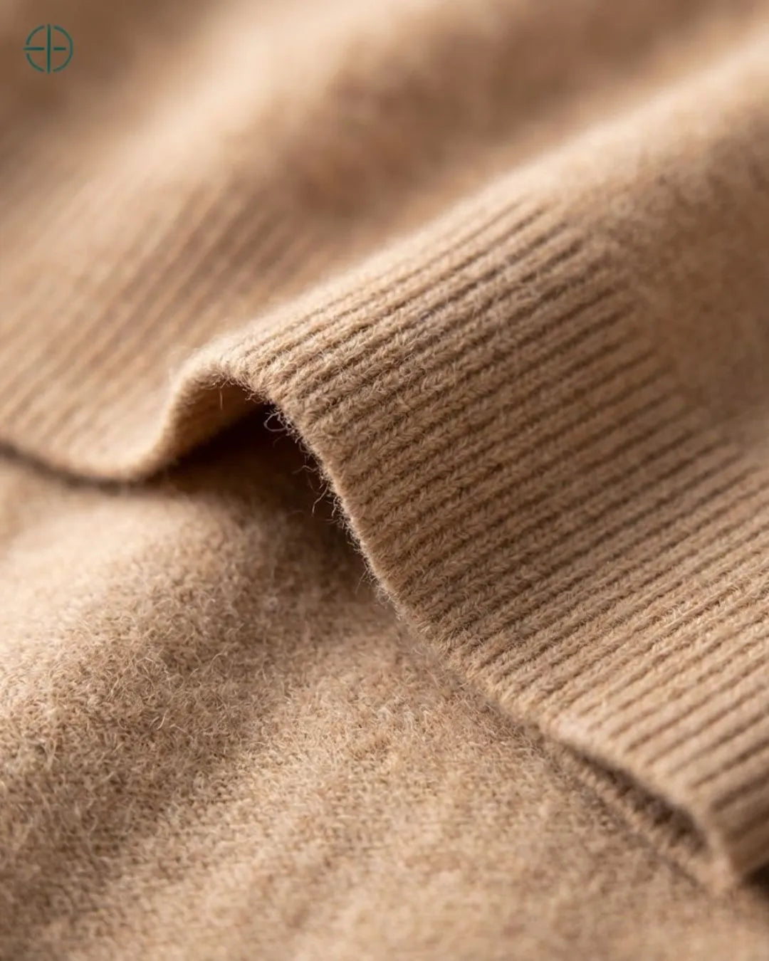 Suéter Feminino Gola Alta 100% Caxemira | Rest Money™