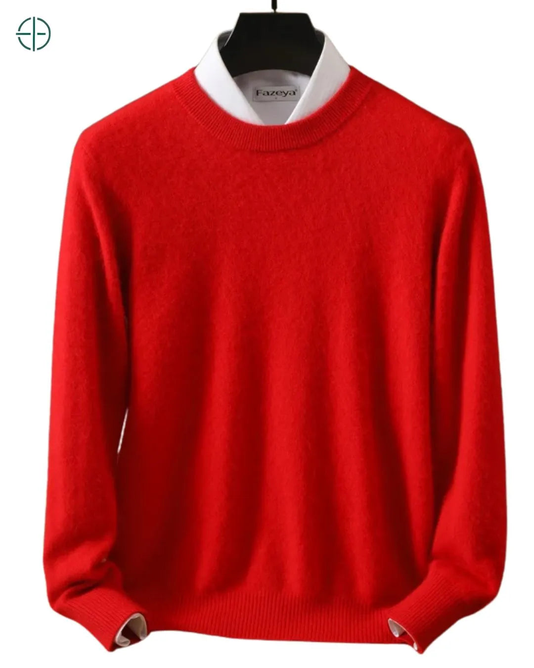 Suéter Feminino Gola Redonda 100% Caxemira | Rest Money™