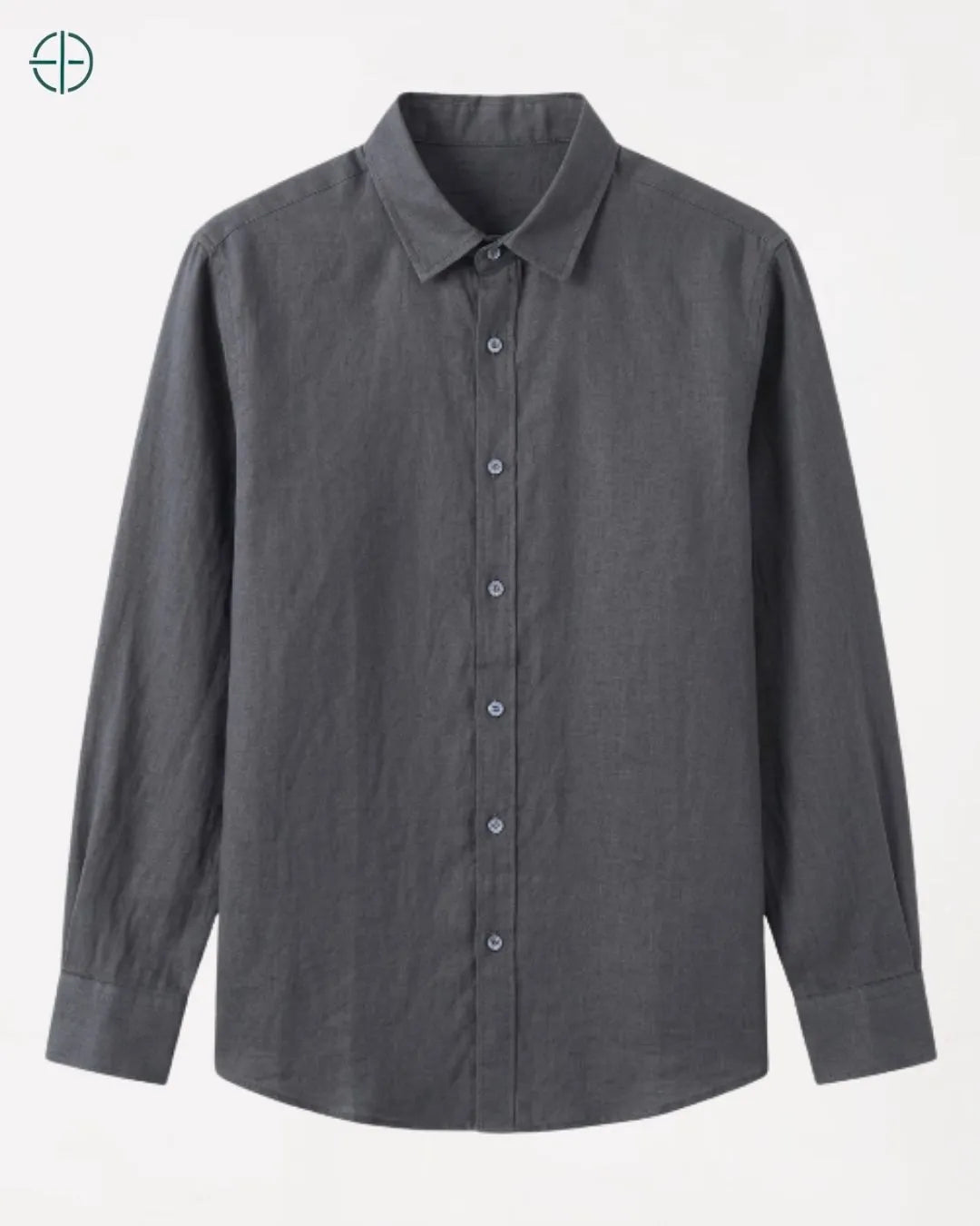 Camisa 100% Linho Masculina Sem Bolso | Rest Money™