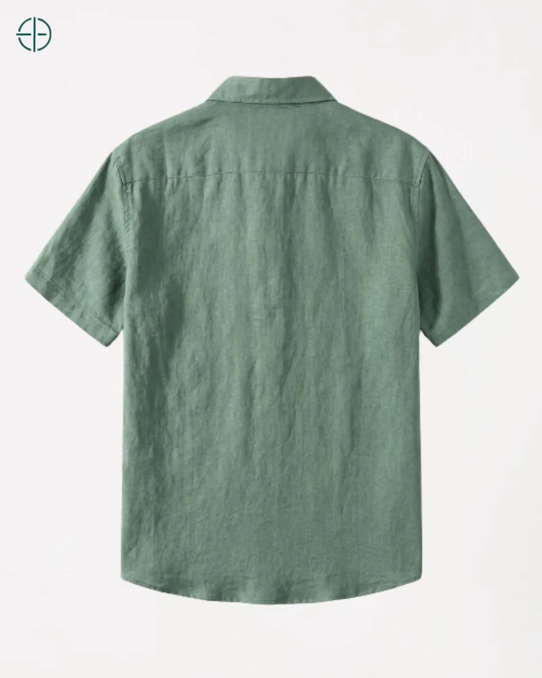Camisa 100% Linho Belga Manga Curta | Rest Money™