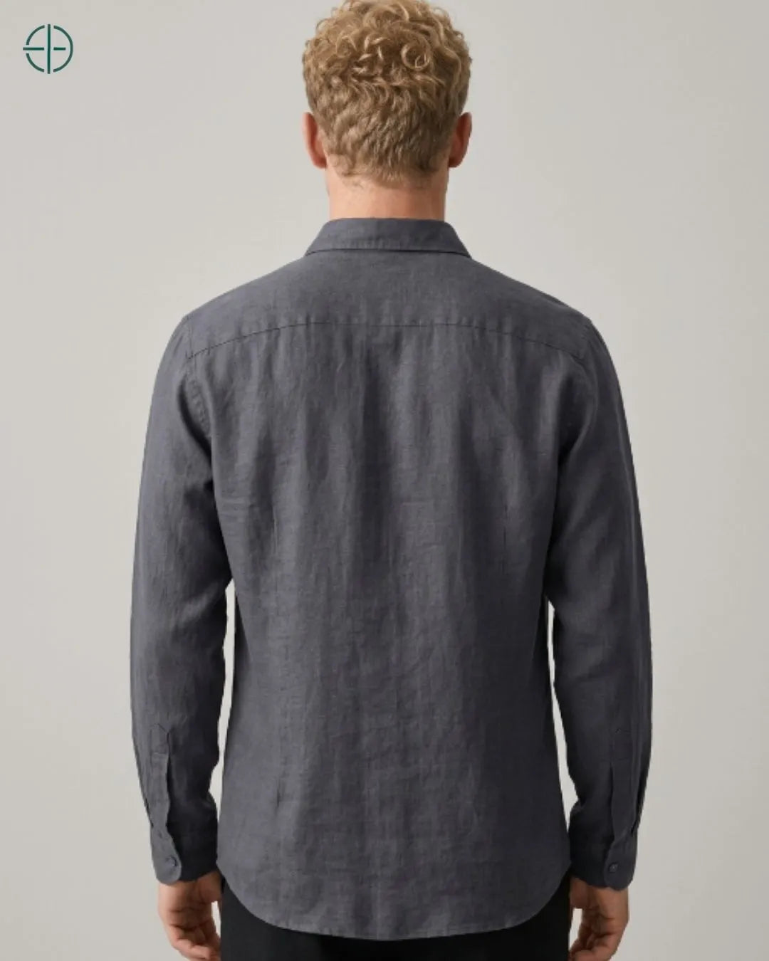 Camisa 100% Linho Masculina Sem Bolso | Rest Money™