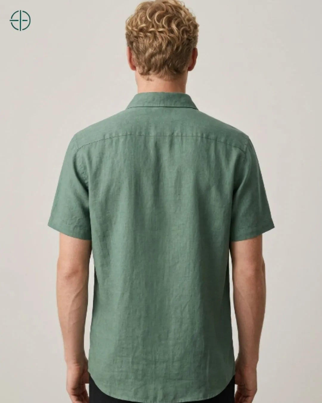 Camisa 100% Linho Belga Manga Curta | Rest Money™