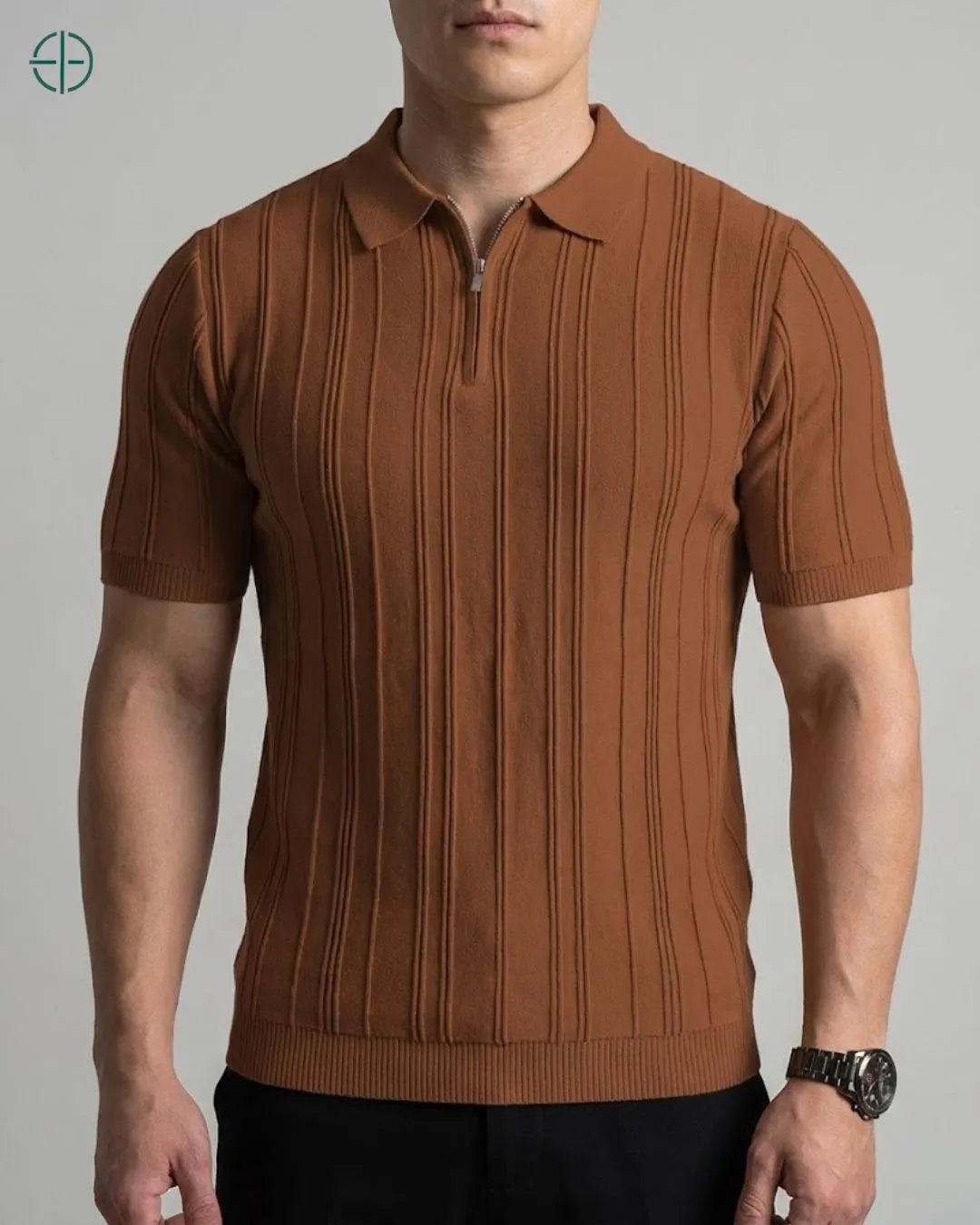 Camisa Polo Malha Meio Zíper | Rest Money™