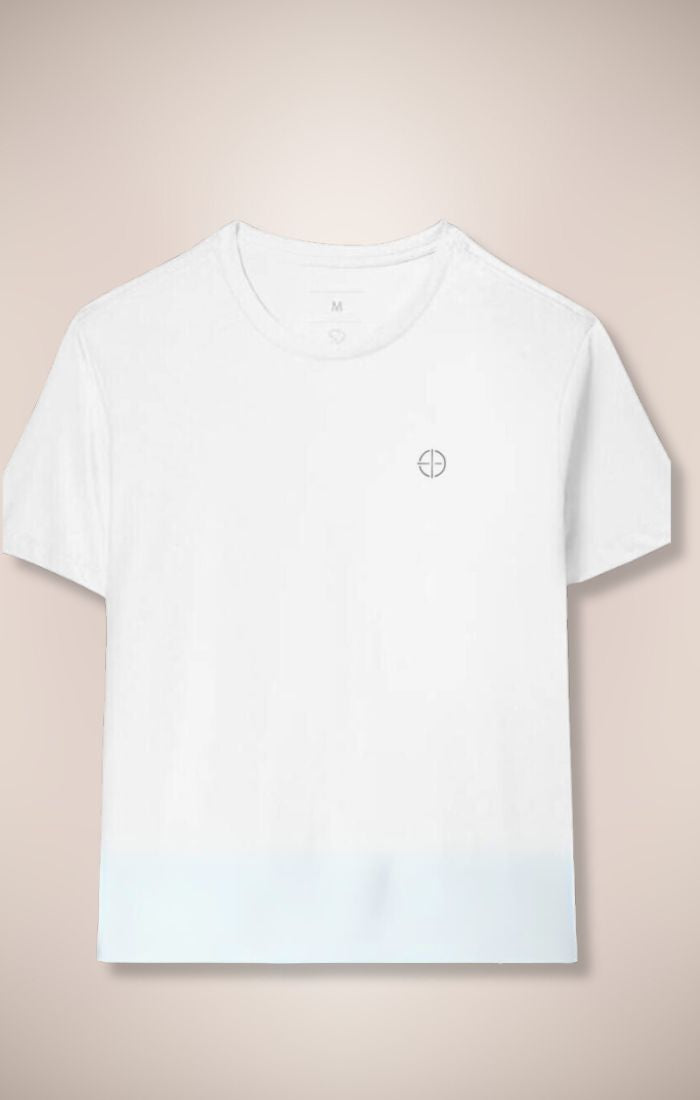 Camiseta Algodão Egípcio Branco