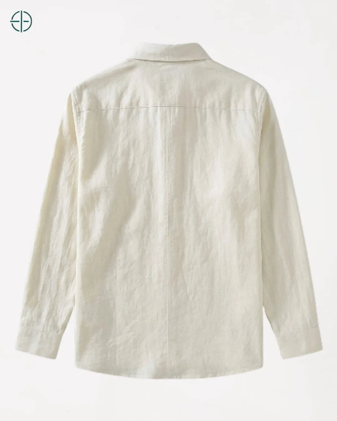 Camisa 100% Linho Masculina Sem Bolso | Rest Money™