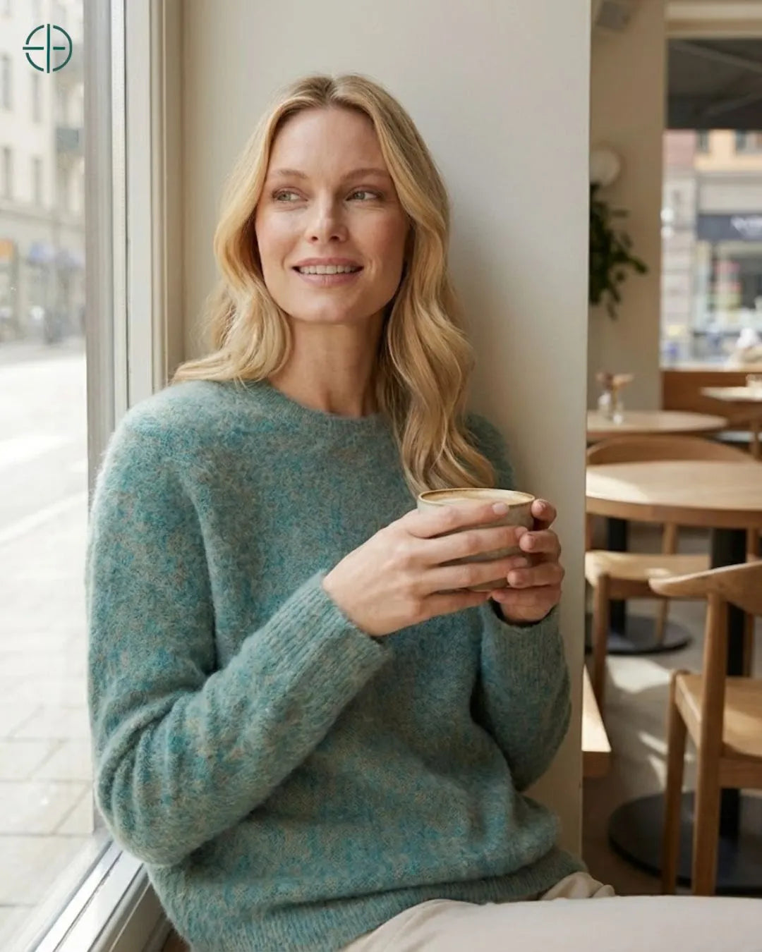 Suéter Feminino Isabella 100% Cashmere | Rest Money™