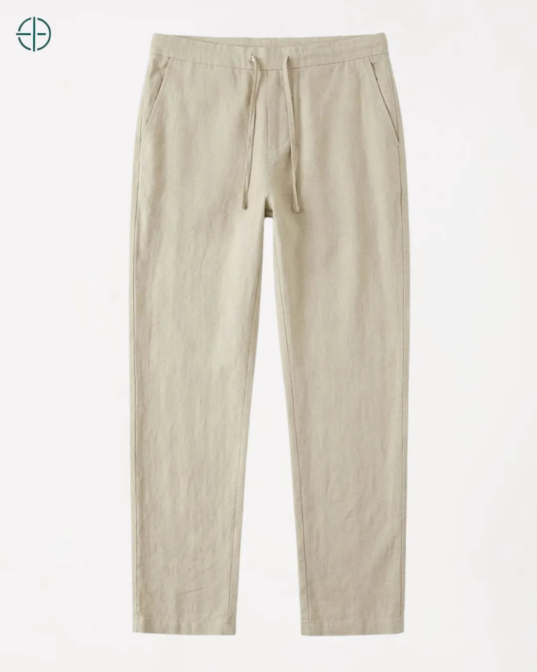 Calça Reta de Linho e Algodão | Rest Money™