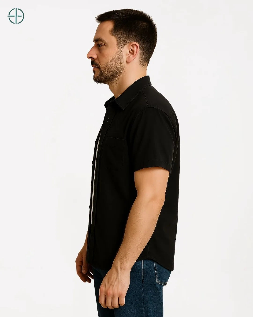 Camisa 100% Linho Manga Curta | Rest Money™