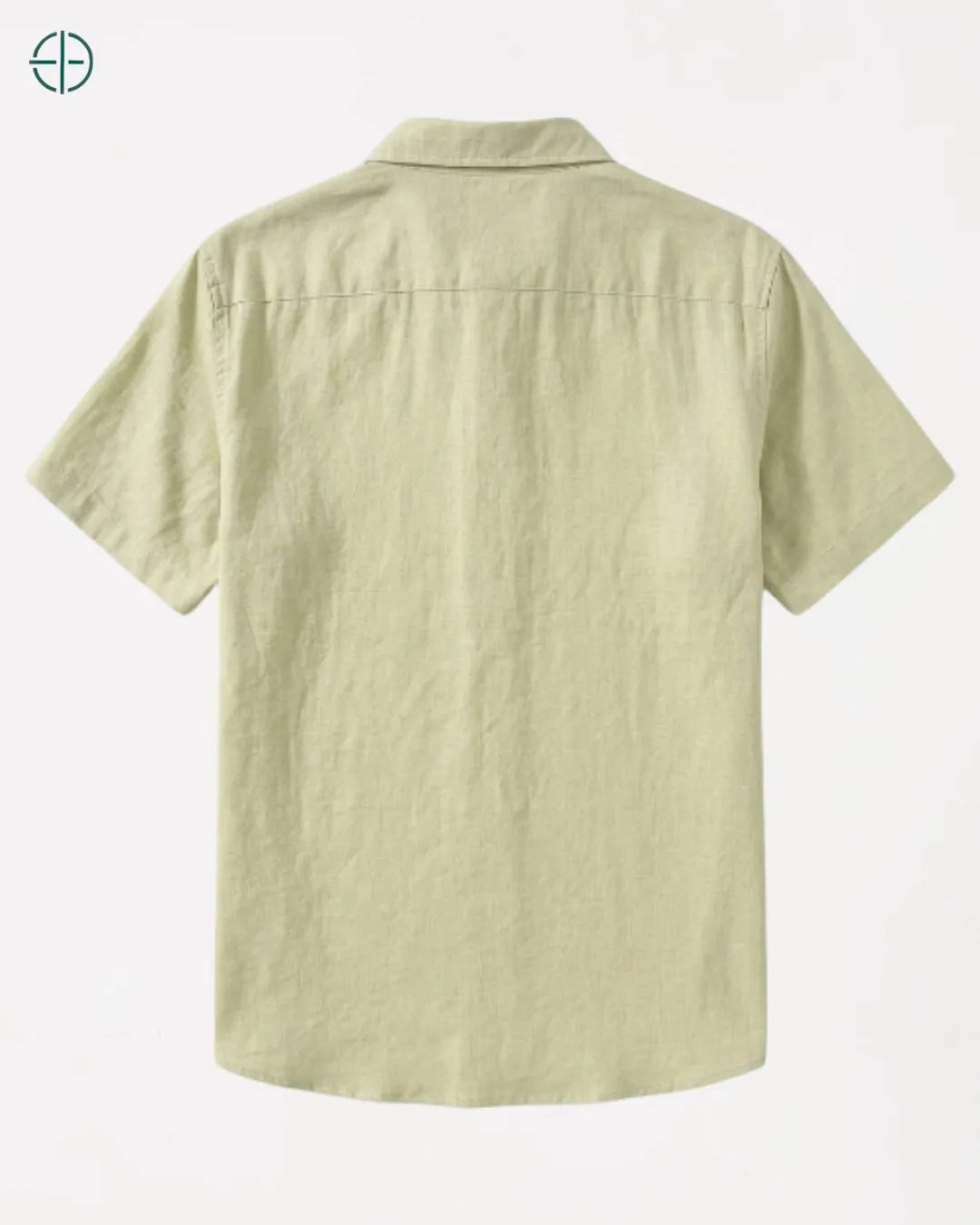 Camisa 100% Linho Belga Manga Curta | Rest Money™