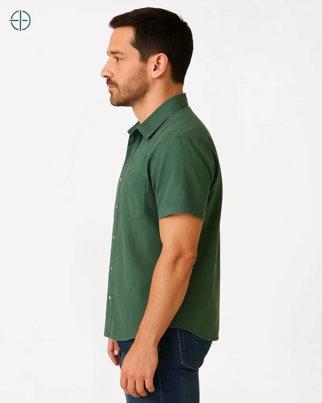Camisa 100% Linho Manga Curta | Rest Money™
