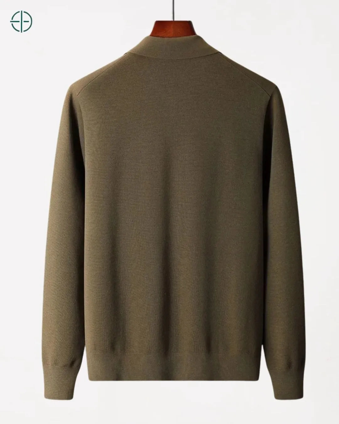 Cardigan Lapela 100% Caxemira Masculino | Rest Money™
