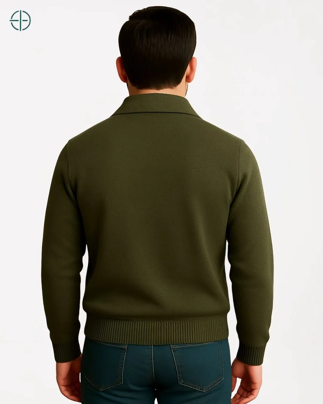 Cardigan Lapela 100% Caxemira Masculino | Rest Money™