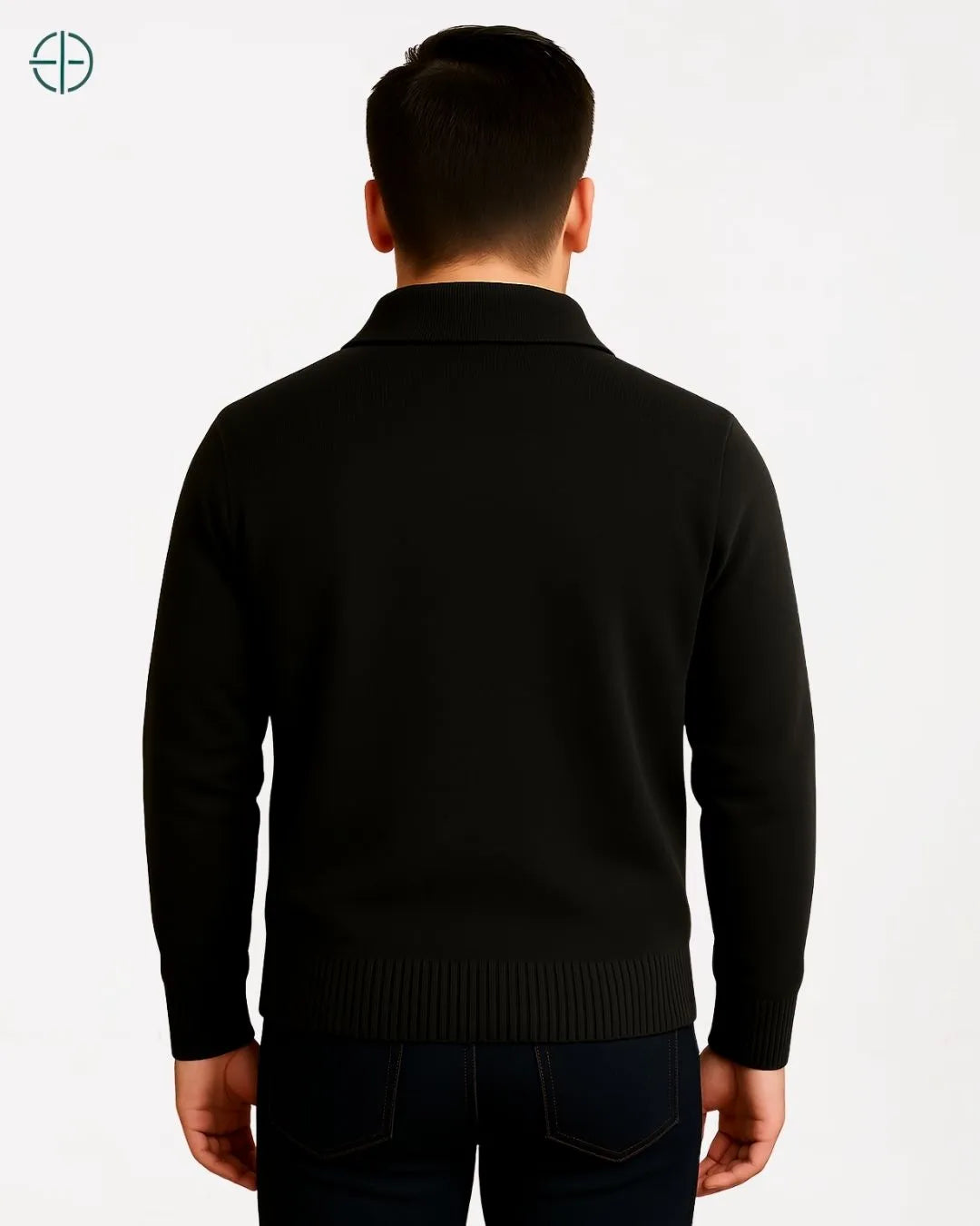 Cardigan Lapela 100% Caxemira Masculino | Rest Money™