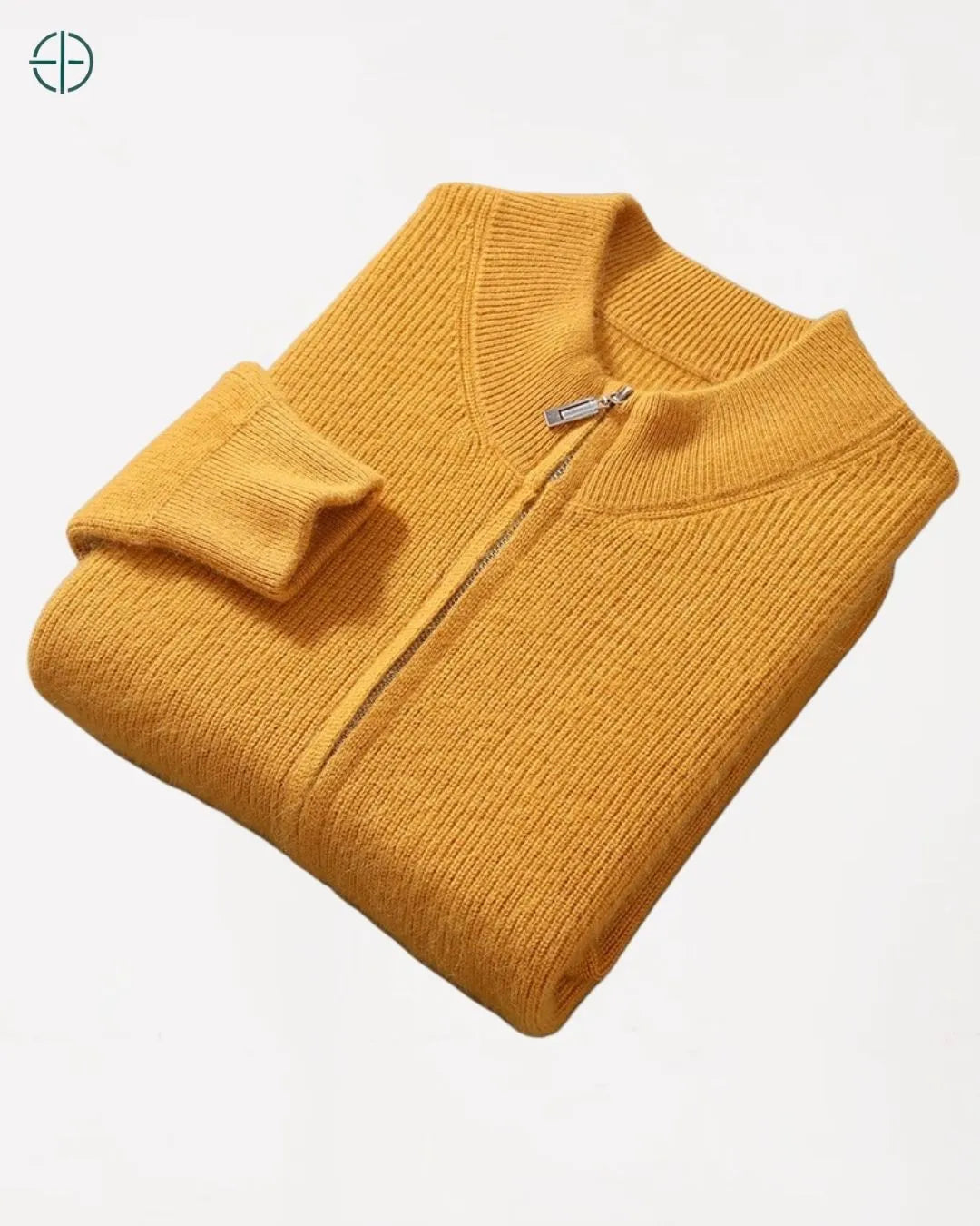 Casaco Masculino Zíper 100% Caxemira | Rest Money™