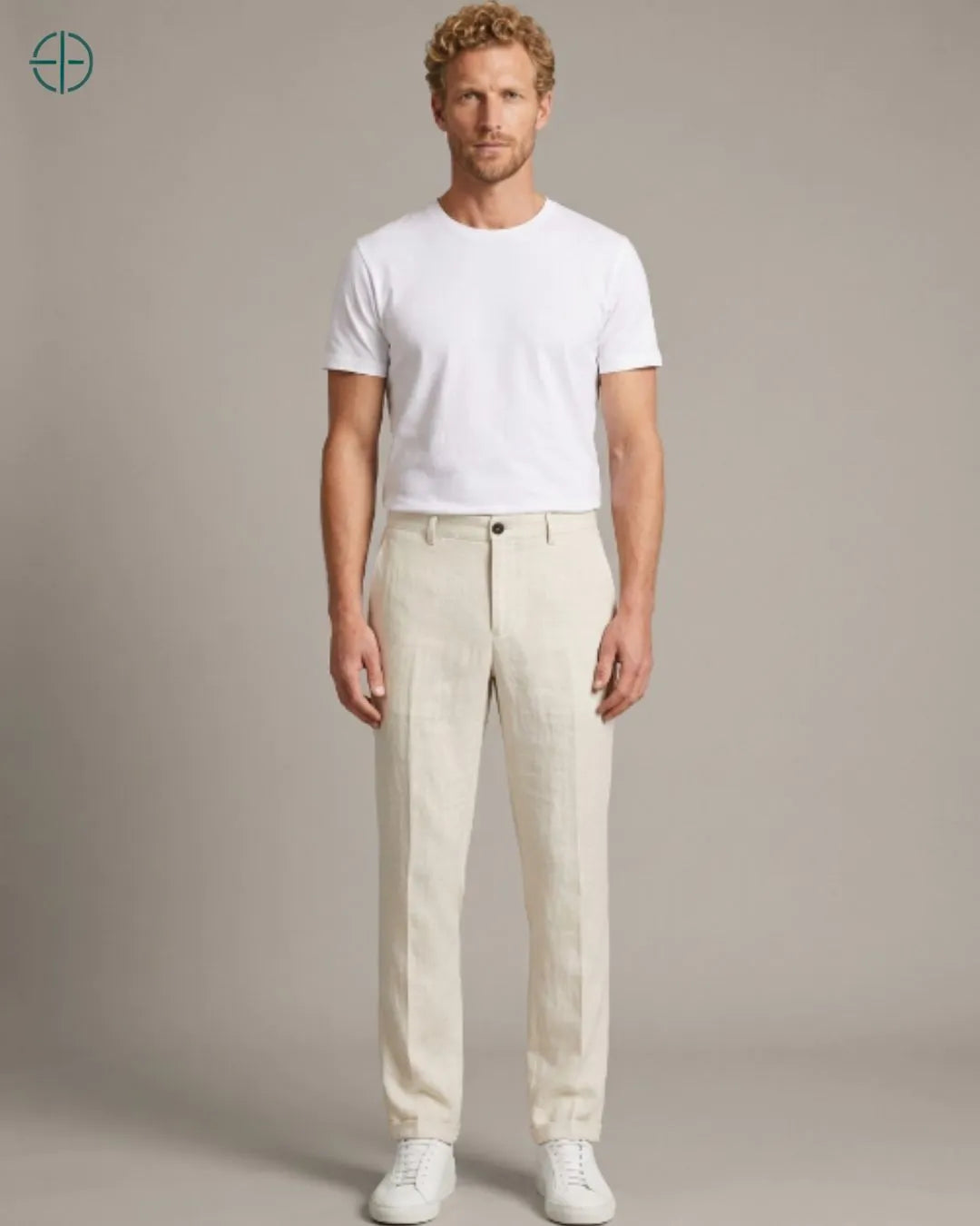 Calça 100% Linho Belga Masculina | Rest Money™