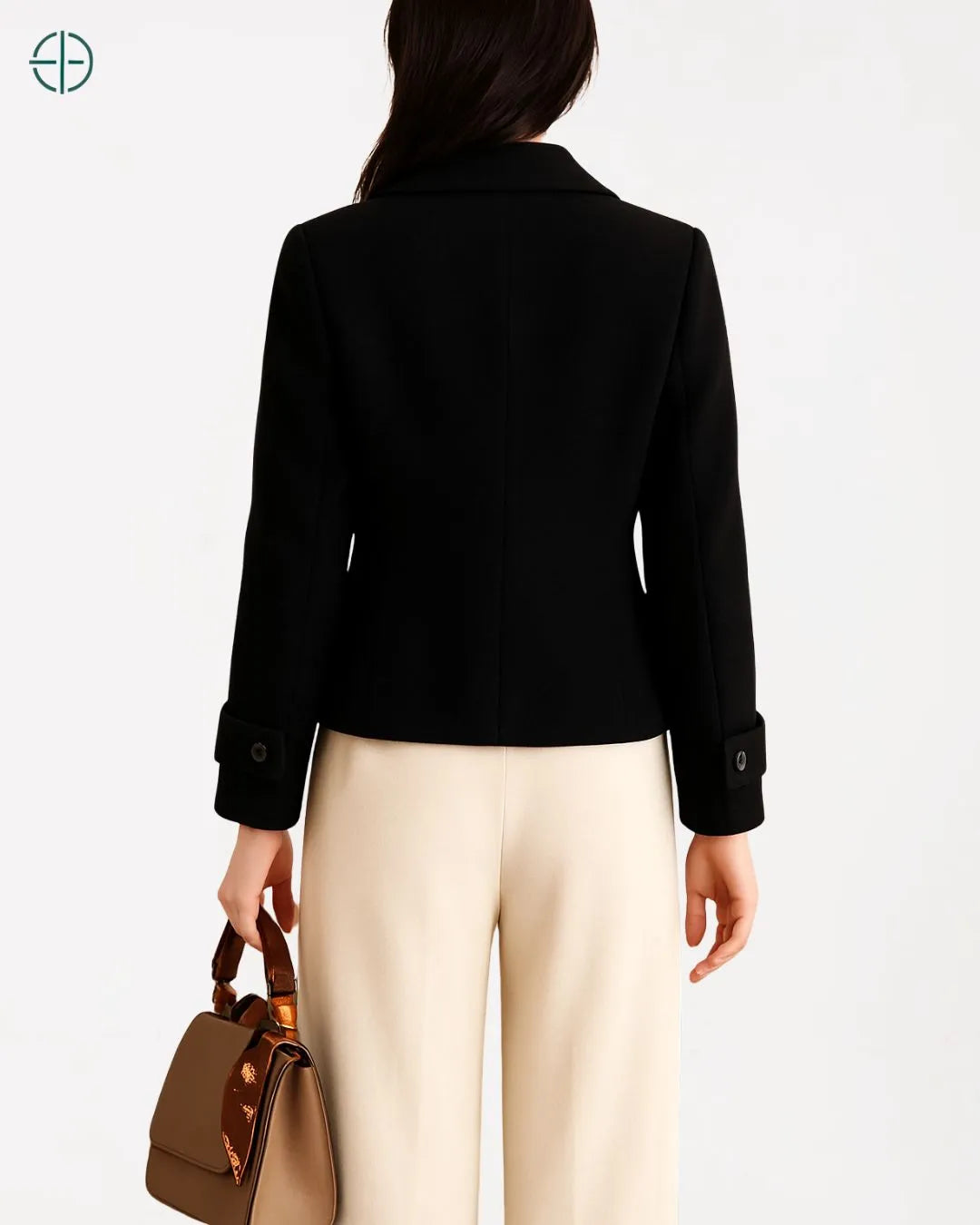 Blazer Lapela Transpassado 100% Caxemira | Rest Money™