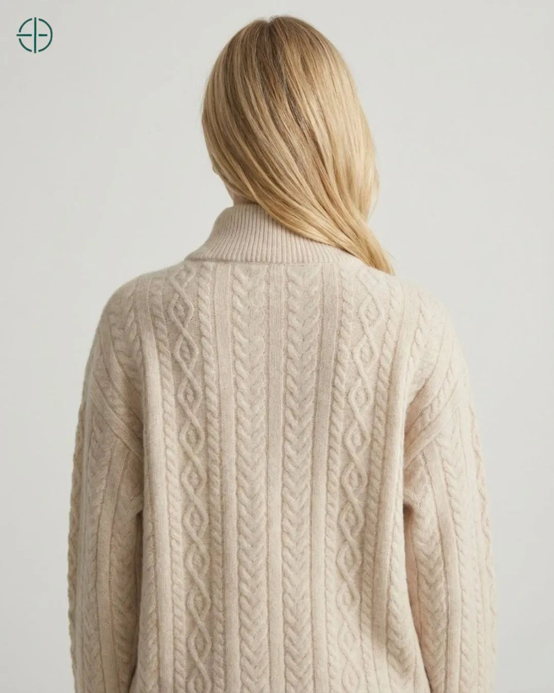 Suéter Feminino Cecília 100% Cashmere | Rest Money™