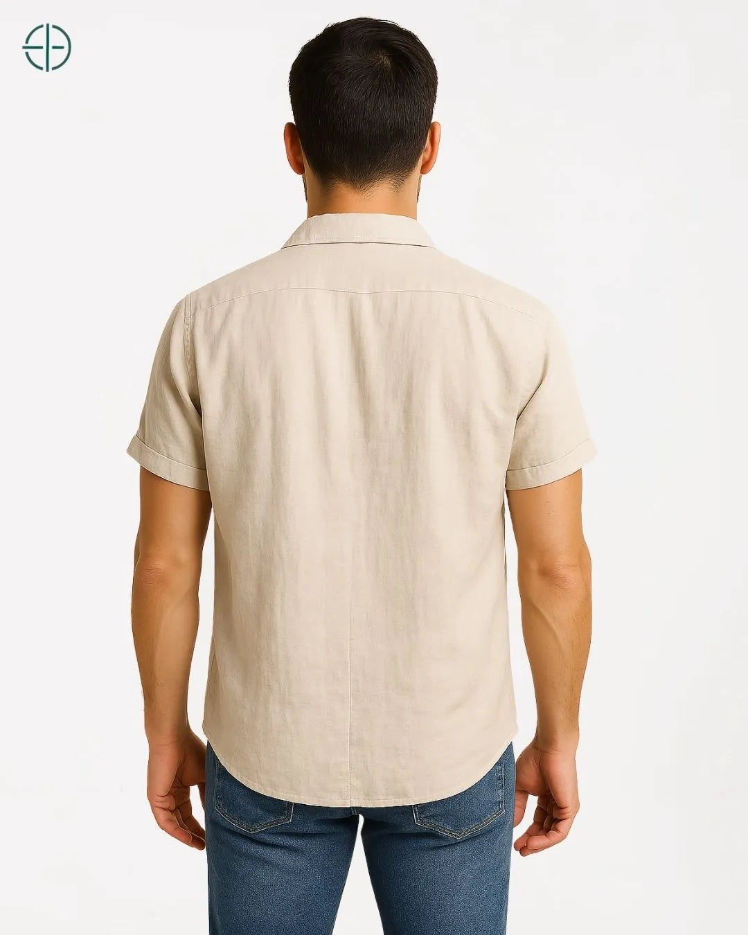 Camisa 100% Linho Manga Curta | Rest Money™