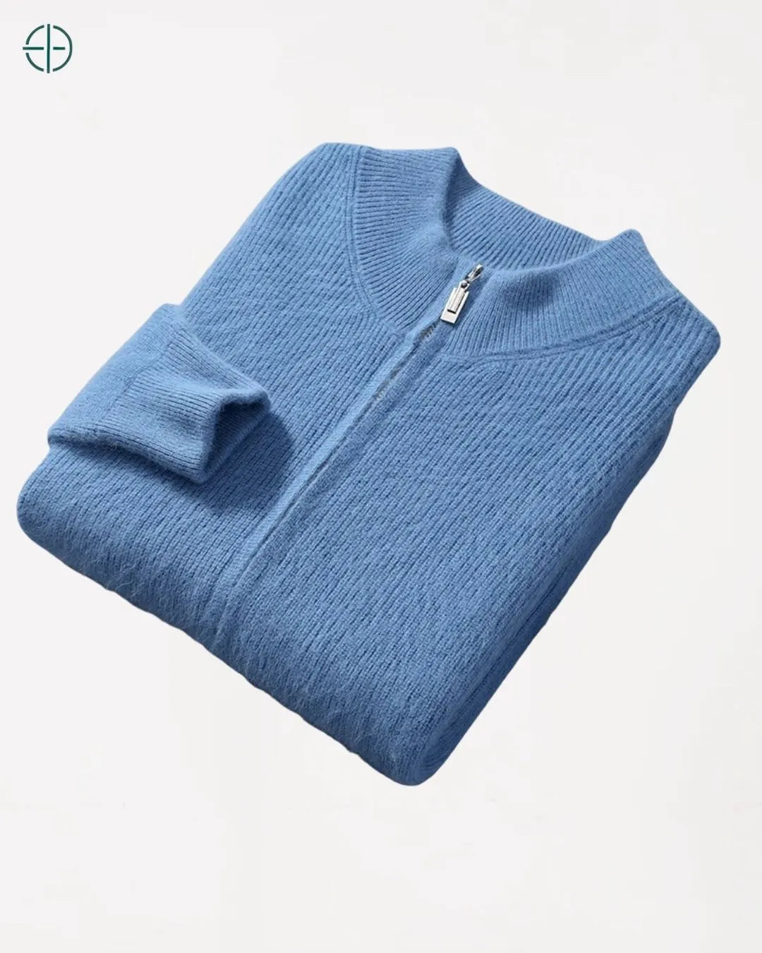 Casaco Masculino Zíper 100% Caxemira | Rest Money™