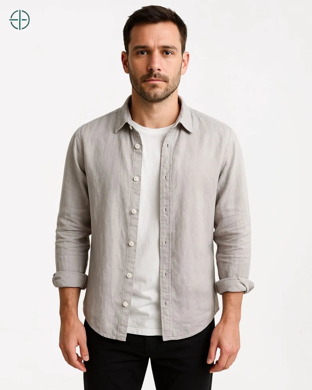 Camisa 100% Linho Manga Longa | Rest Money™