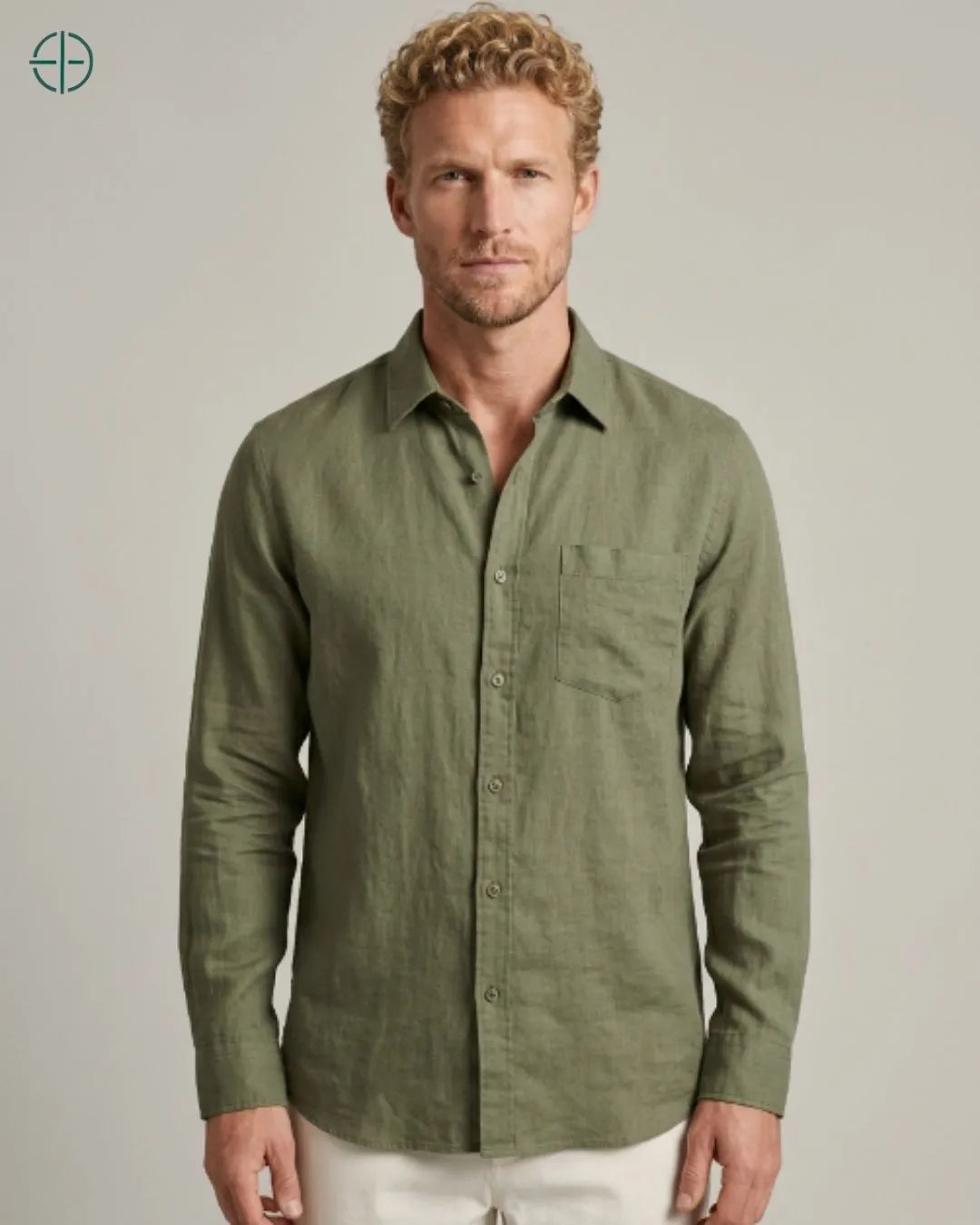Camisa 100% Linho Belga Masculina | Rest Money™