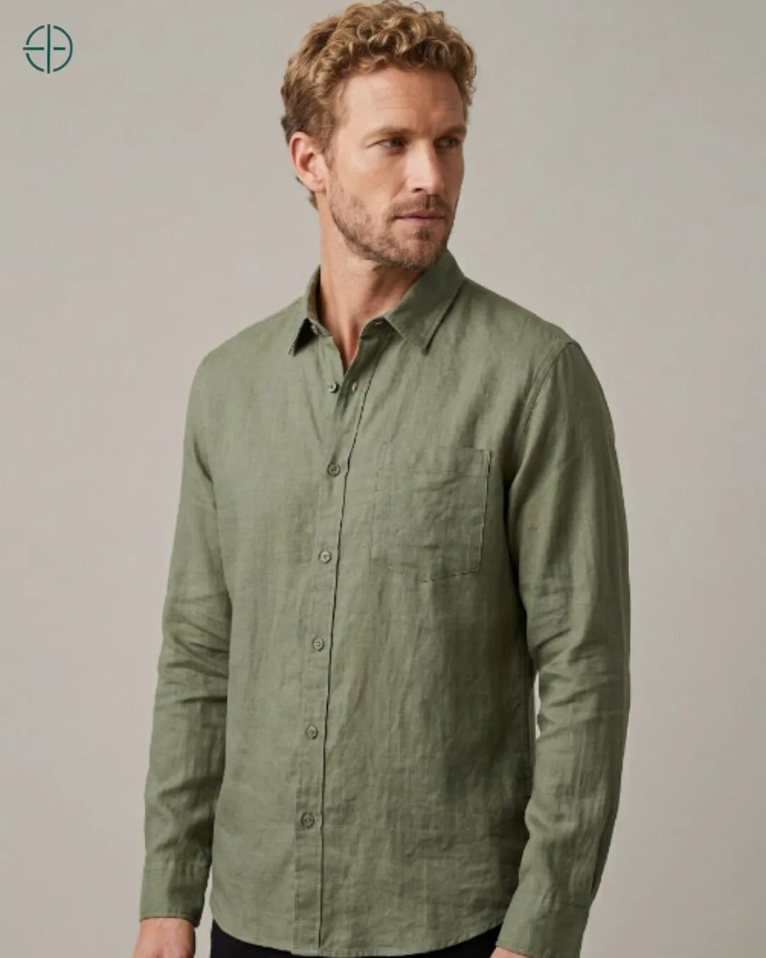 Camisa 100% Linho Belga Masculina | Rest Money™