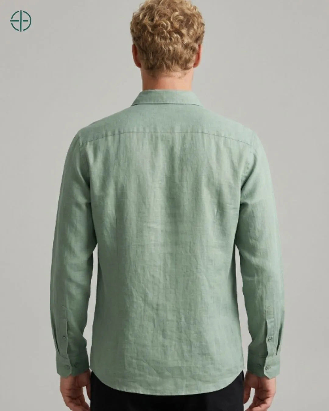 Camisa 100% Linho Masculina Sem Bolso | Rest Money™