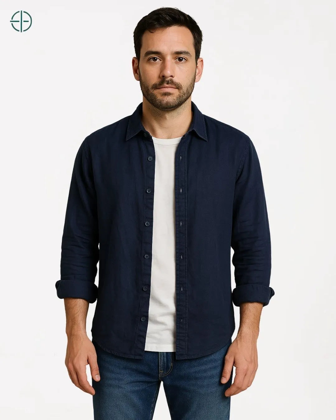 Camisa 100% Linho Manga Longa | Rest Money™
