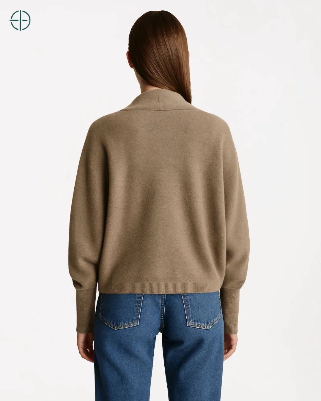 Cardigan Feminino 100% Caxemira | Decote V | Rest Money™