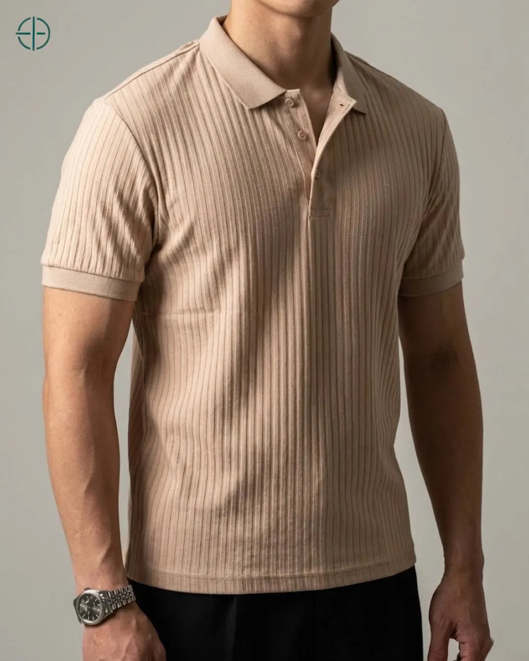 Camisa Polo Canelada | Rest Money™