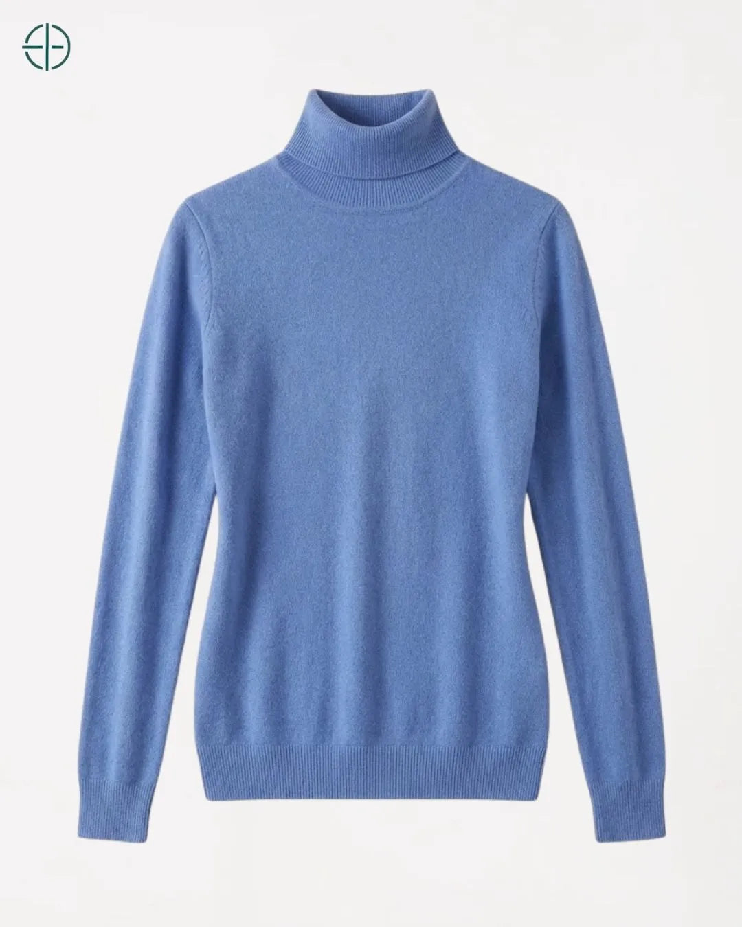 Suéter Feminino Gola Alta 100% Caxemira | Rest Money™