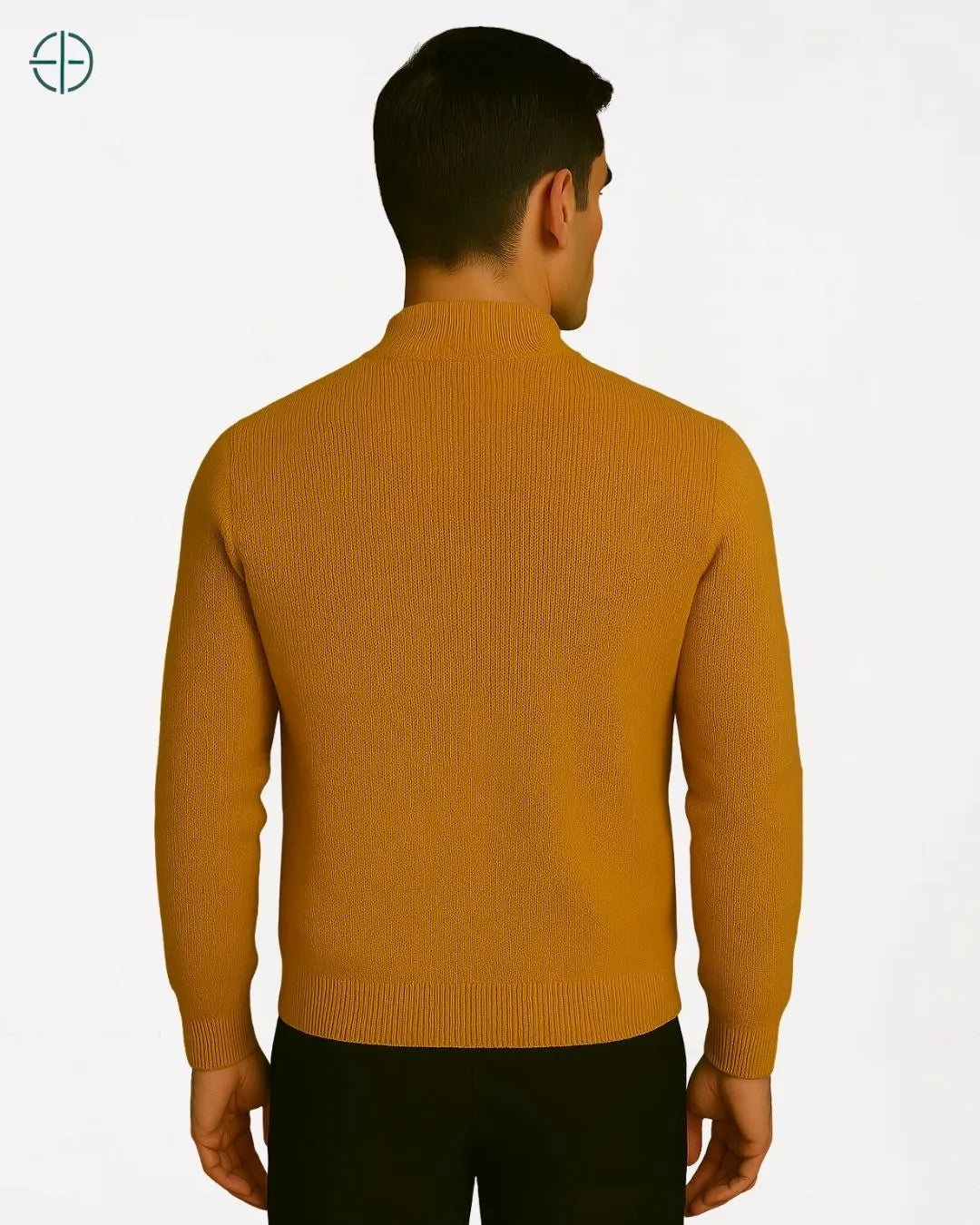 Casaco Masculino Zíper 100% Caxemira | Rest Money™