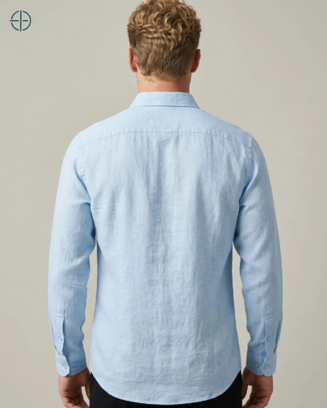 Camisa 100% Linho Masculina Sem Bolso | Rest Money™