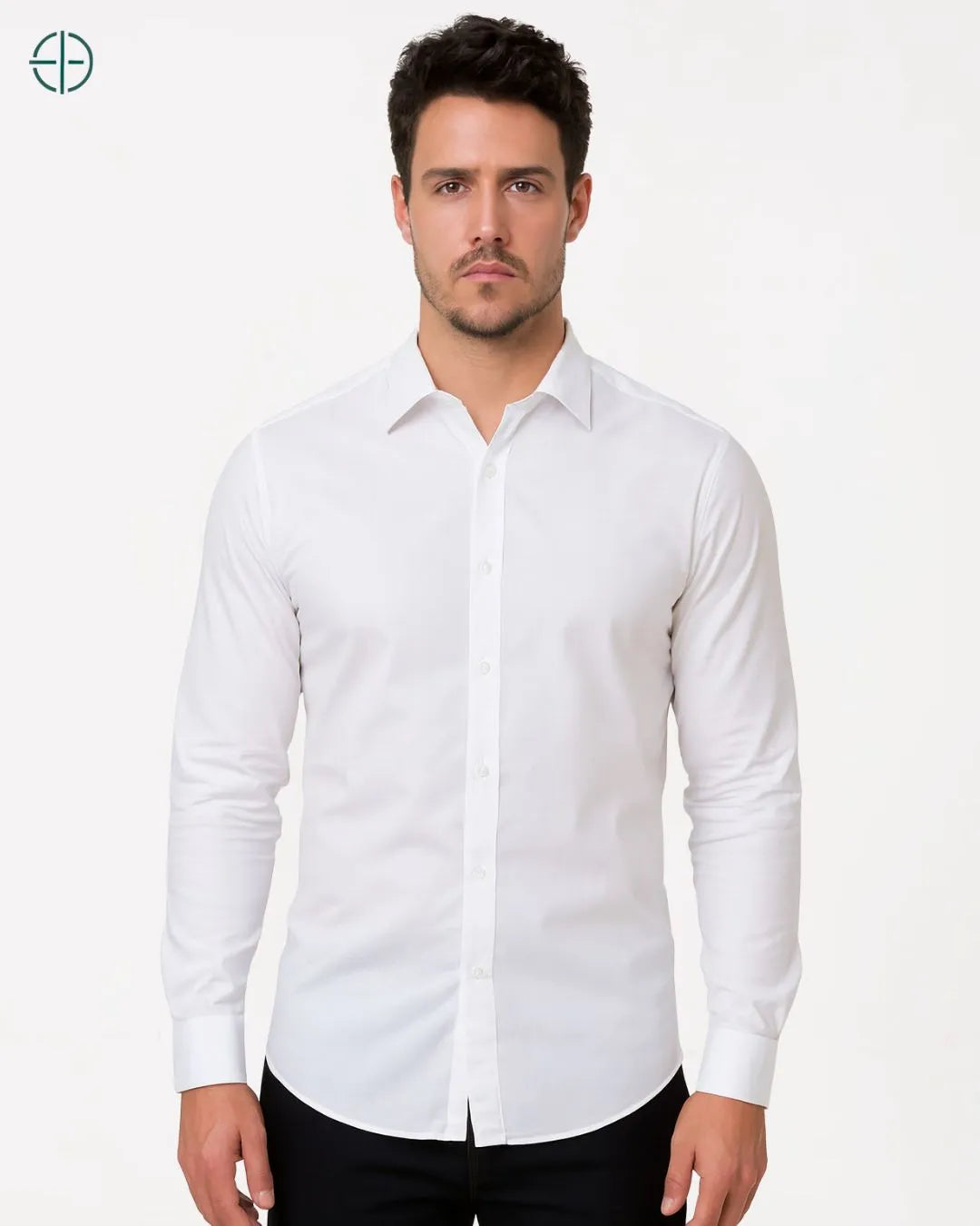 Camisa Social Masculina Slim Fit Manga Longa | Rest Money™