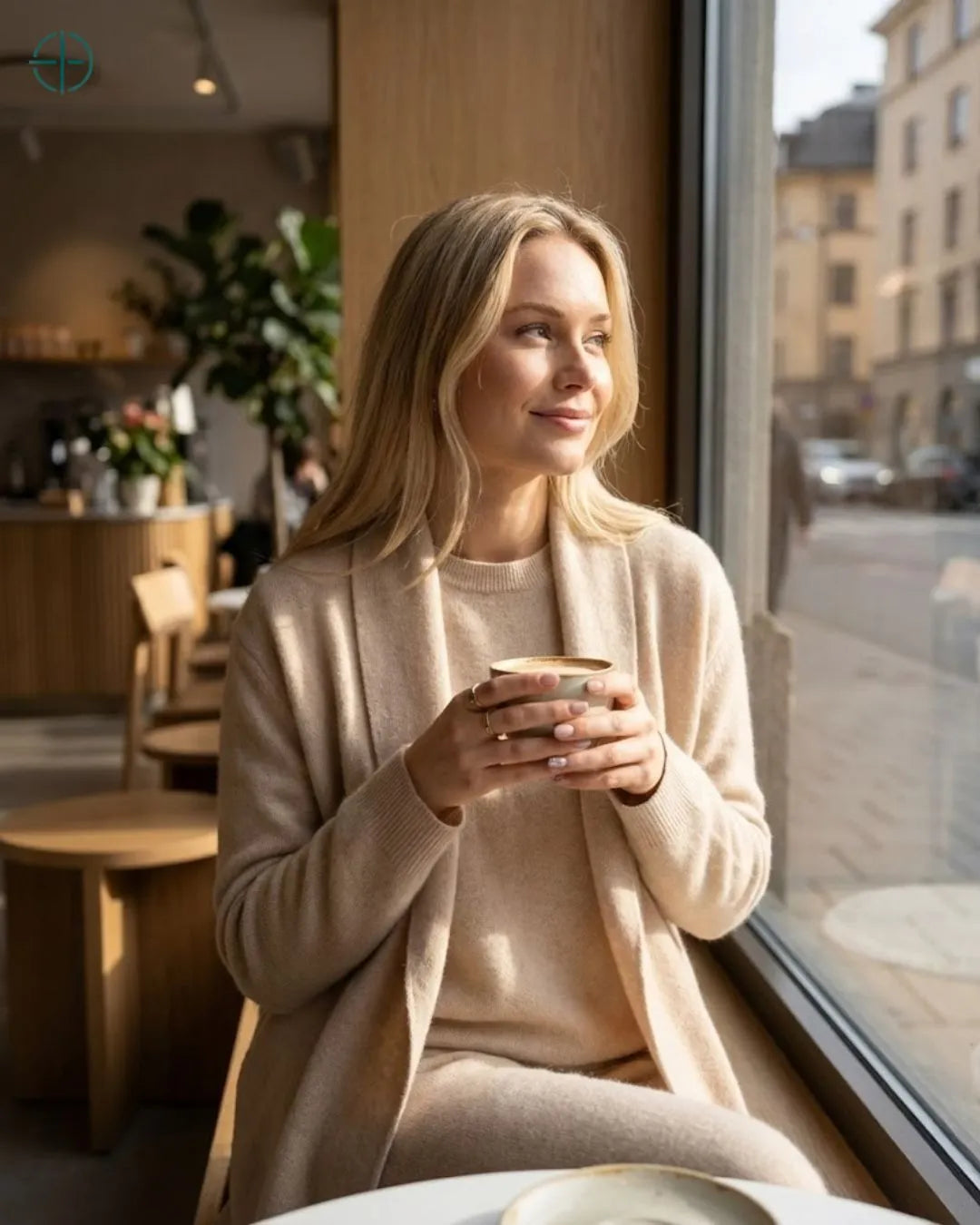 Suéter Feminino Antonella 100% Cashmere | Rest Money™