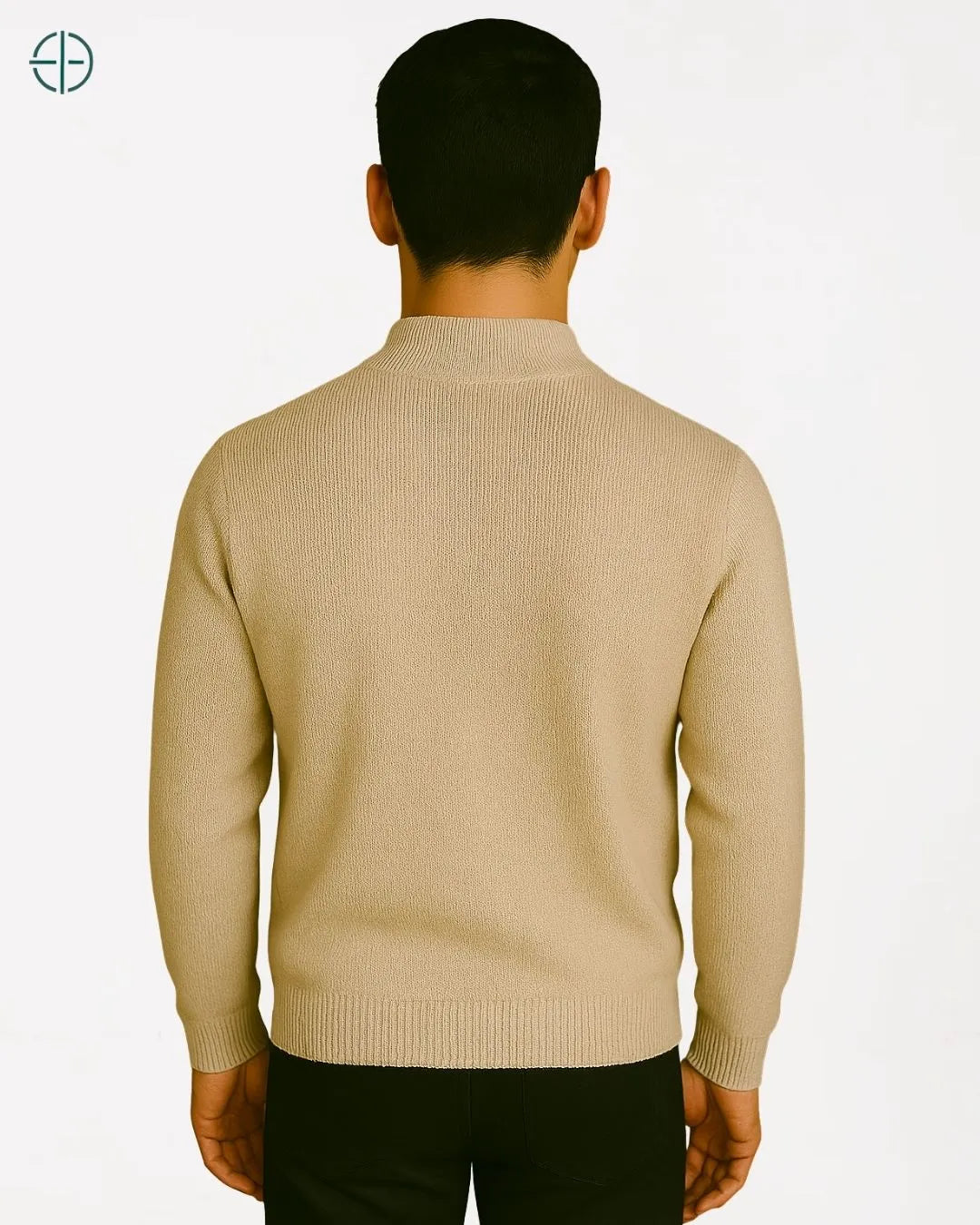 Casaco Masculino Zíper 100% Caxemira | Rest Money™