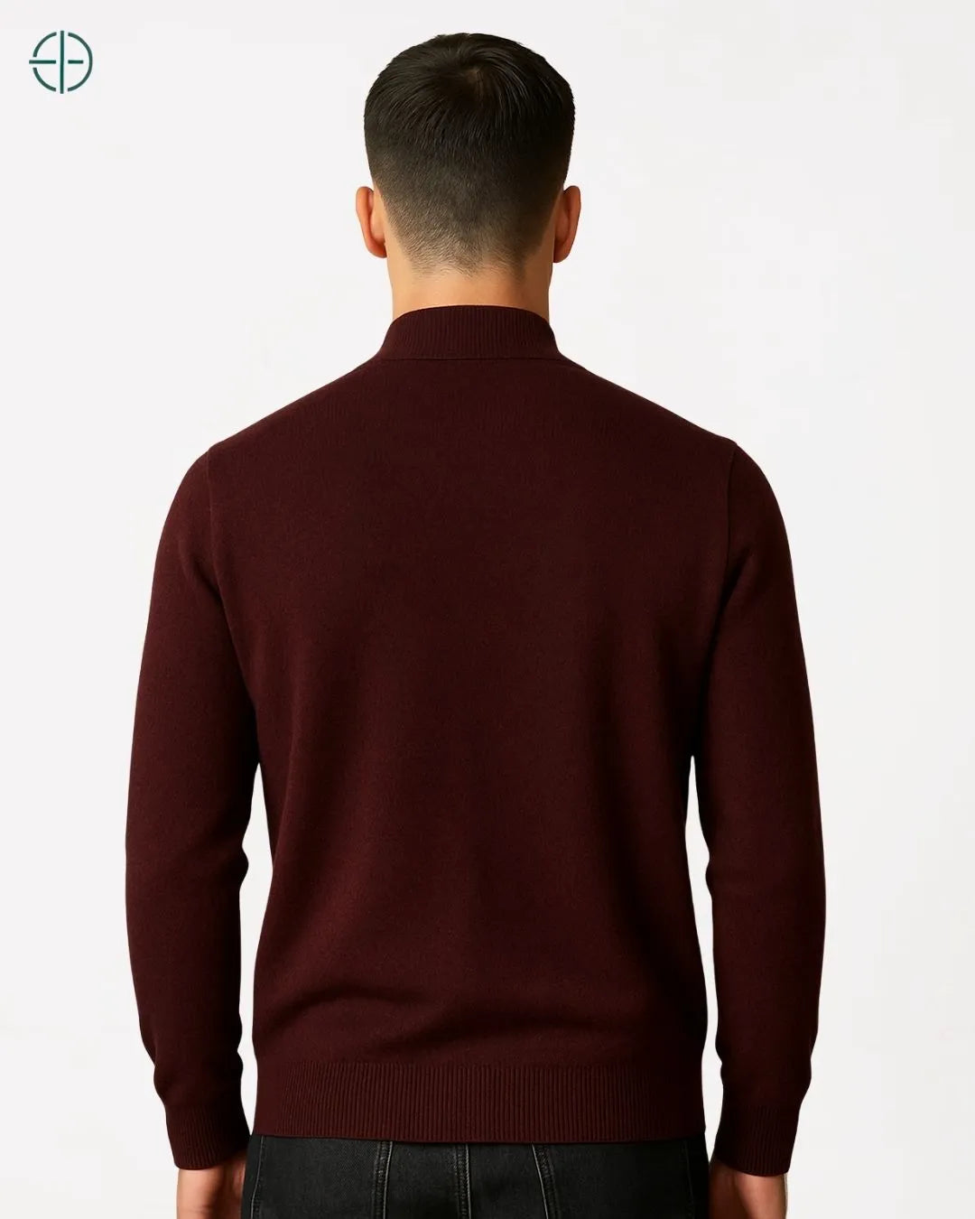 Casaco Masculino Zíper 100% Caxemira | Rest Money™