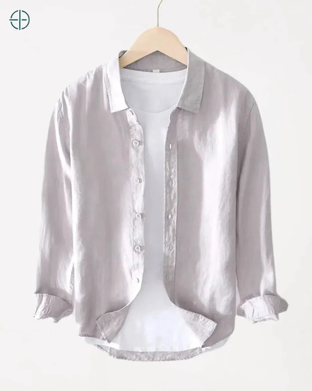 Camisa 100% Linho – Manga Longa