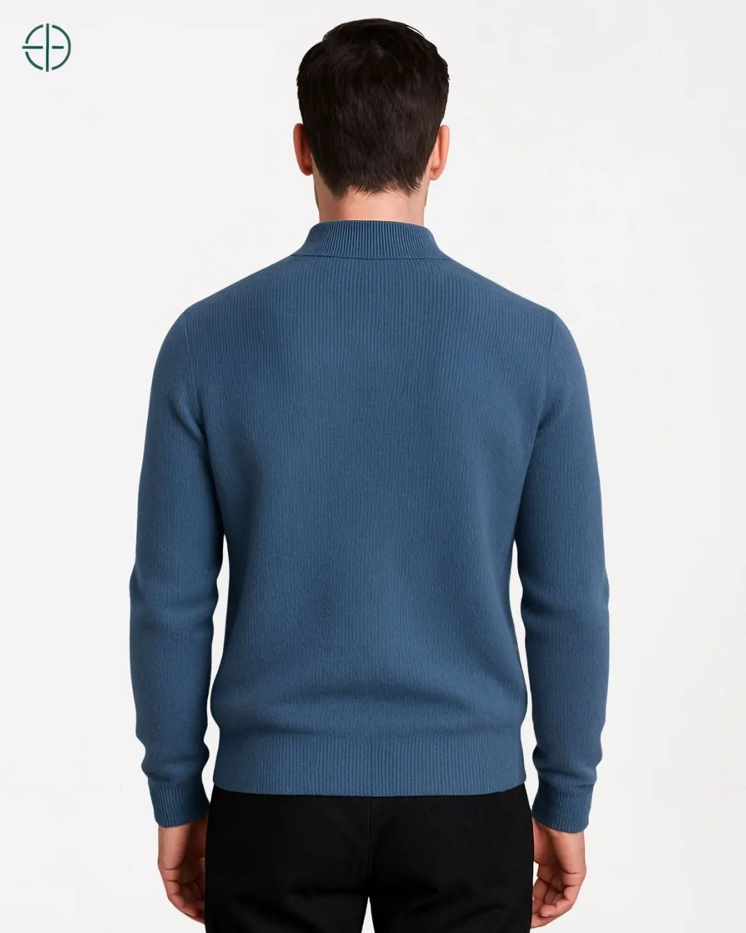Casaco Masculino Zíper 100% Caxemira | Rest Money™