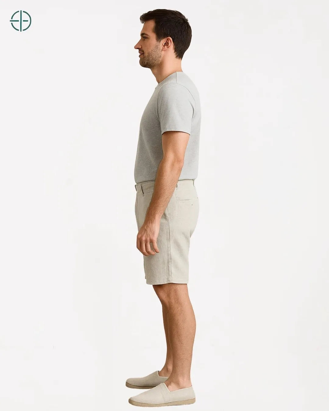 Bermuda 100% Linho Masculina | Rest Money™