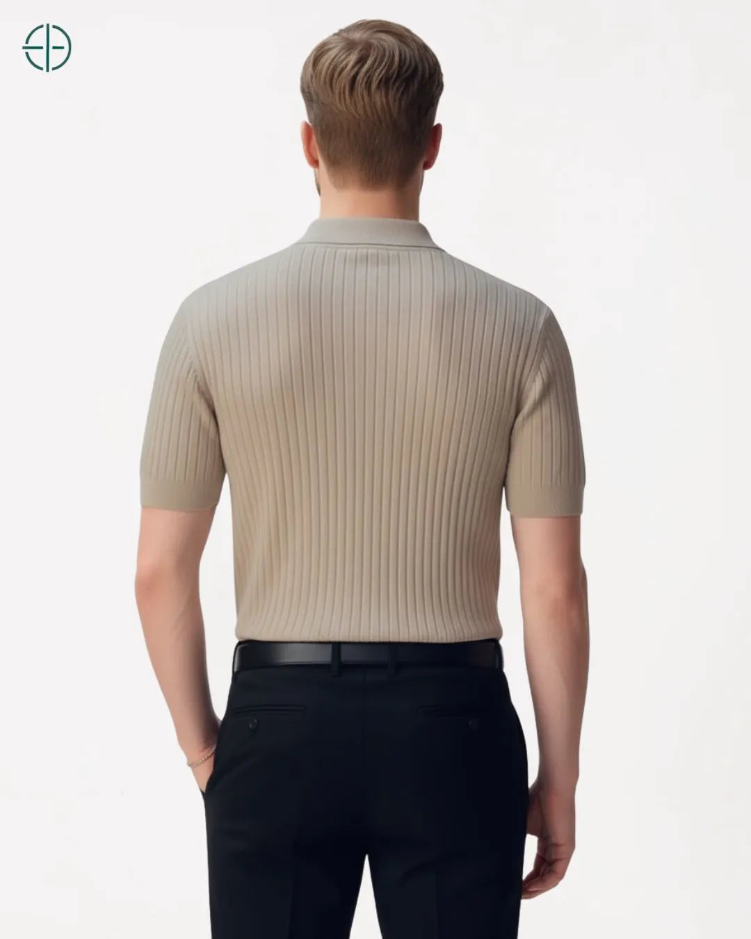 Camisa em Malha Cor Sólida | Rest Money™