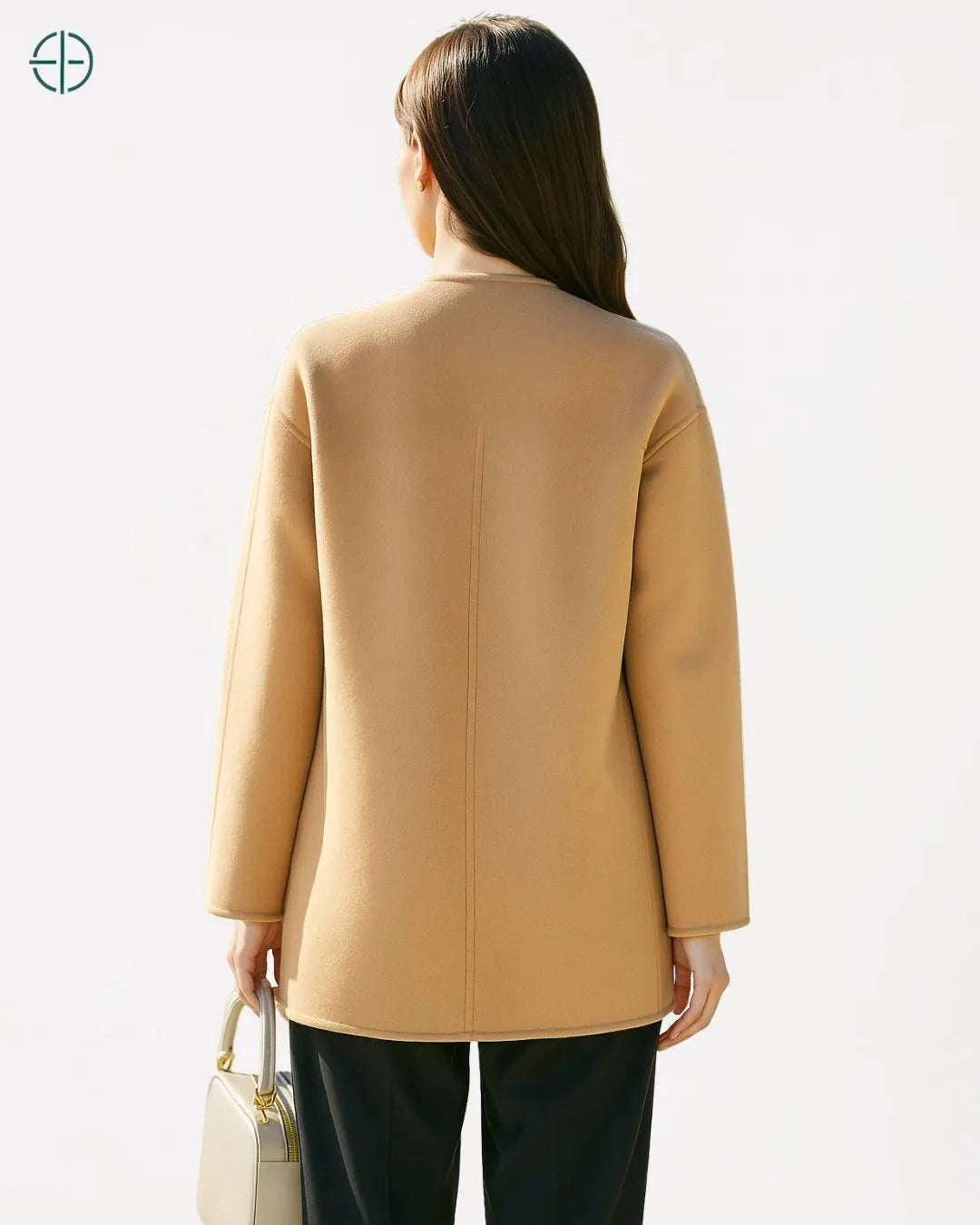 Blazer Transpassado Gola V 100% Caxemira | Rest Money™