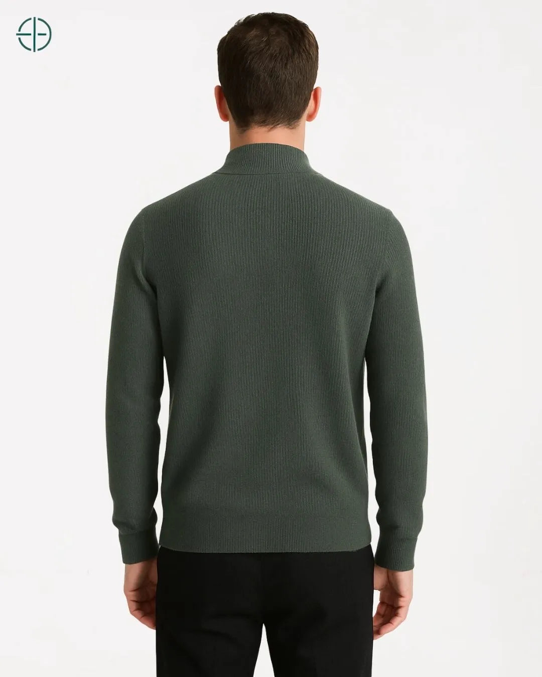 Casaco Masculino Zíper 100% Caxemira | Rest Money™