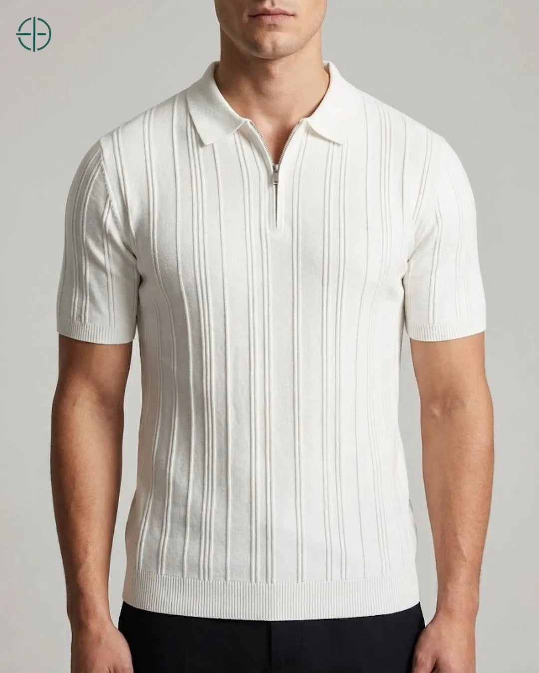 Camisa Polo Malha Meio Zíper | Rest Money™