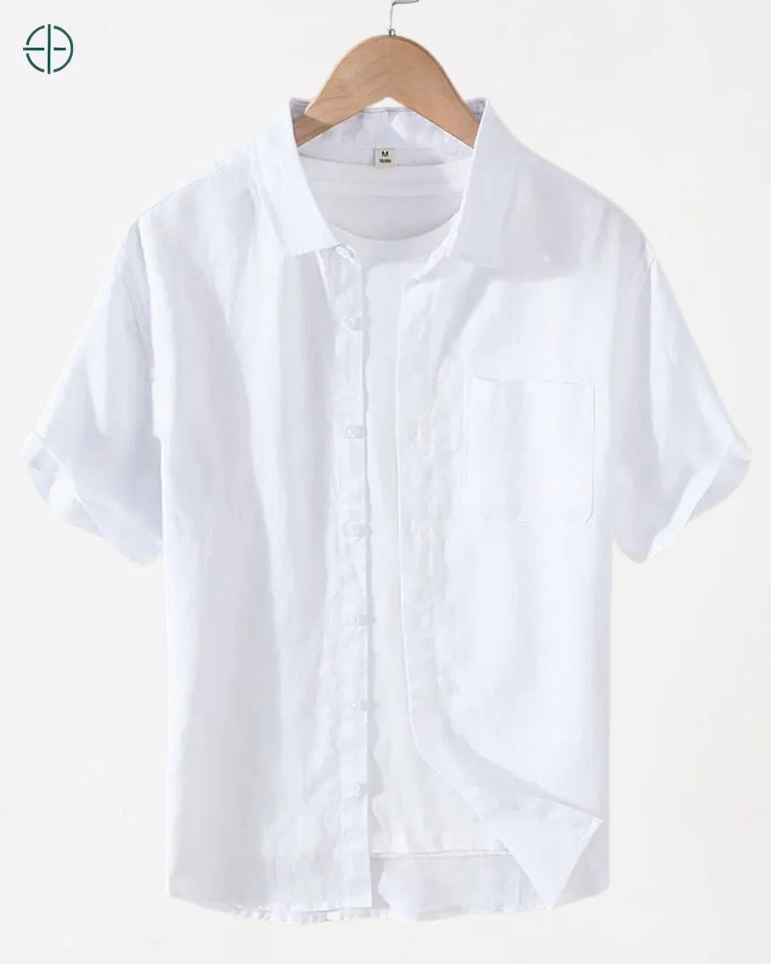 Camisa 100% Linho Manga Curta | Rest Money™