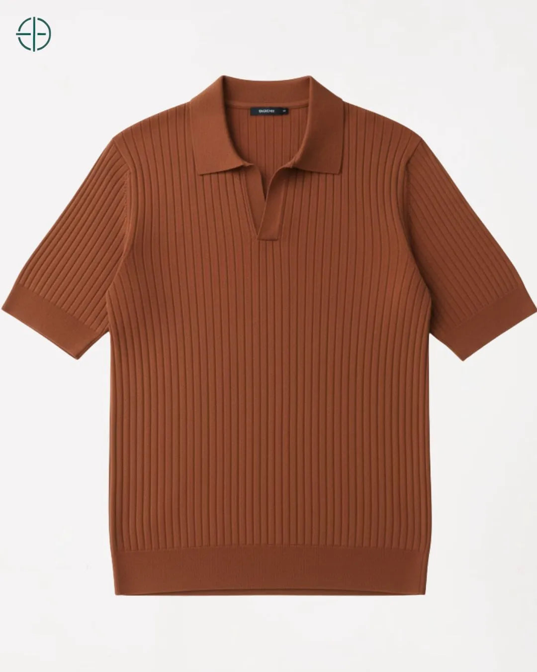 Camisa em Malha Cor Sólida | Rest Money™