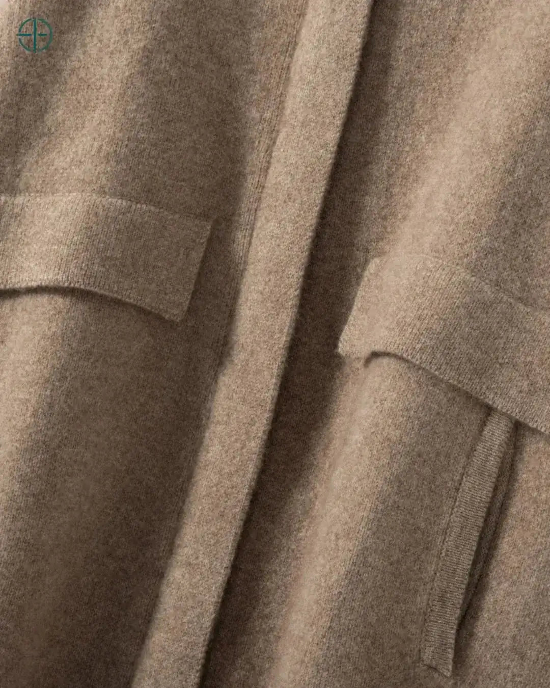 Casaco Longo com Capuz 100% Caxemira | Rest Money™