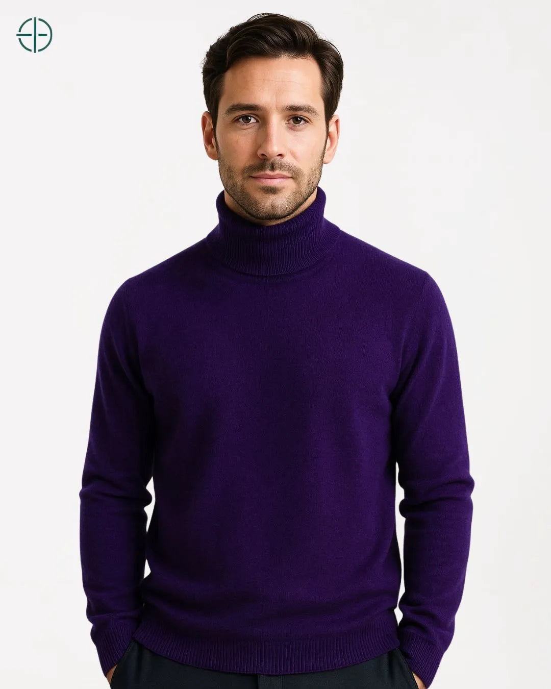 Suéter Masculino de Veludo 100% Caxemira | Rest Money™